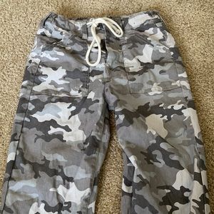 Camo cargo pants